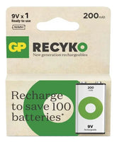 BATERIA RECARGABLE 9V GP