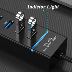 HUB MULTIPUERTO USB 3.0 7 PUERTOS