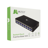 SWITCH PLUS 8 PUERTOS BASE 1000