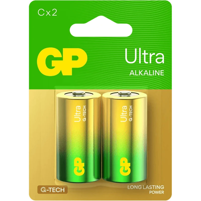 GP ULTRA ALKALINE SIZE C X2
