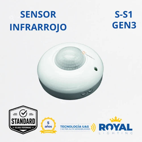 SENSOR DE MOVIMIENTO INFRARROJO S-S1