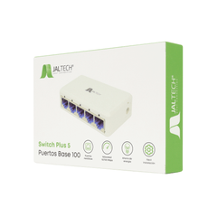SWICH PLUS 5 PUERTOS BASE 100