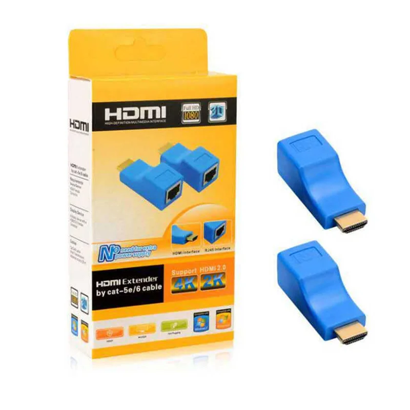 EXTENDER HDMI 30M CAT 5E/6