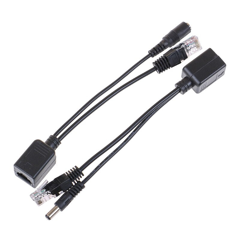 DIVISOR E INYECTOR POE PASIVO PARA ALIMENTACION POR ETHERNET