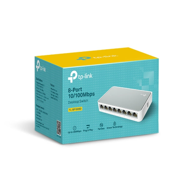 SWITCH 8 PUERTOS 10/100 MBPS TL-SF1008D