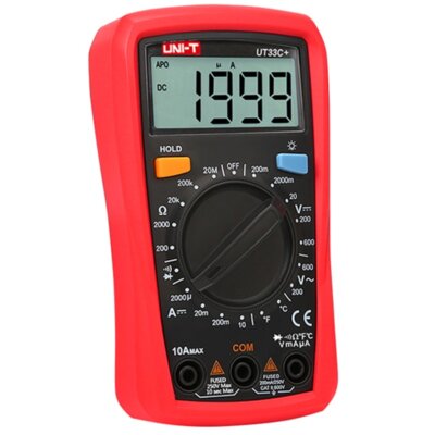 MULTIMETRO DIGITAL UNI-T UT33C+