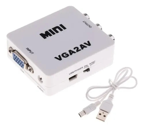 CONVERTIDOR DE VGA A RCA