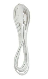 EXTENSION 20FT // EXTENSION ELECTRICA 2X14 20FT BLANCA