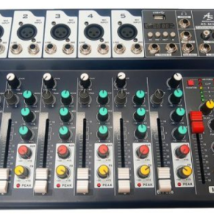 AS-MX7 // Mezclador 7 Canales con USB y Bluetooth