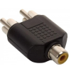 AD-287 // CONVERTIDOR PLUG RCA A 2 JACK RCA