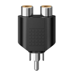 AD-269 // CONVERTIDOR 1 JACK RCA A 2 JACK RCA