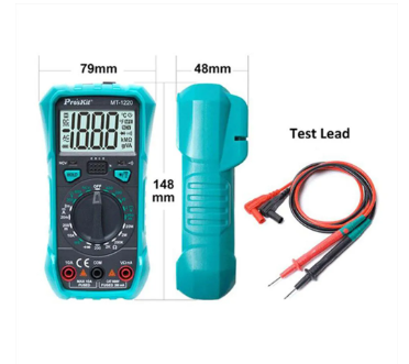 MT-1220 // MULTIMETRO PROSKIT, 8 FUNCION 1 RANGO