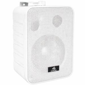 SPA-304WH // 2 PARLANTE PARED 4"8 OHM 20W, BLANCO